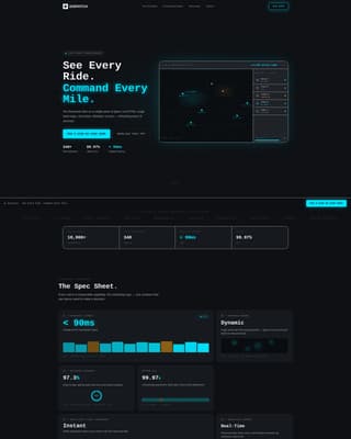 Dispatch - Precision Mobility Landing Page Template