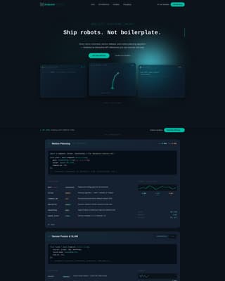 Endpoint - Interactive Robotics API Landing Page Template