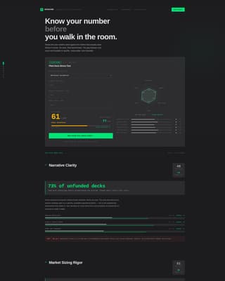 Deckscore - Precision Robotech Landing Page Template