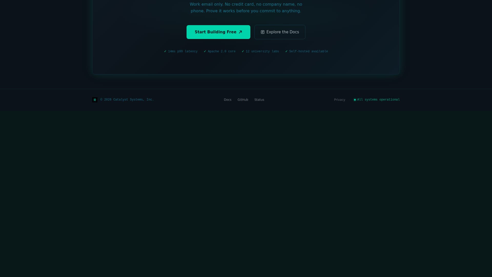 Catalyst - Dynamic Robotech Landing Page Template