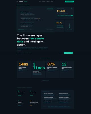 Catalyst - Dynamic Robotech Landing Page Template