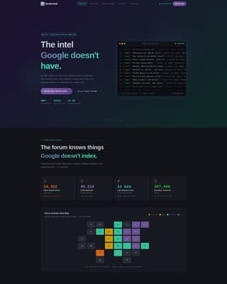 Rooferhub - Powerful Community Landing Page Template