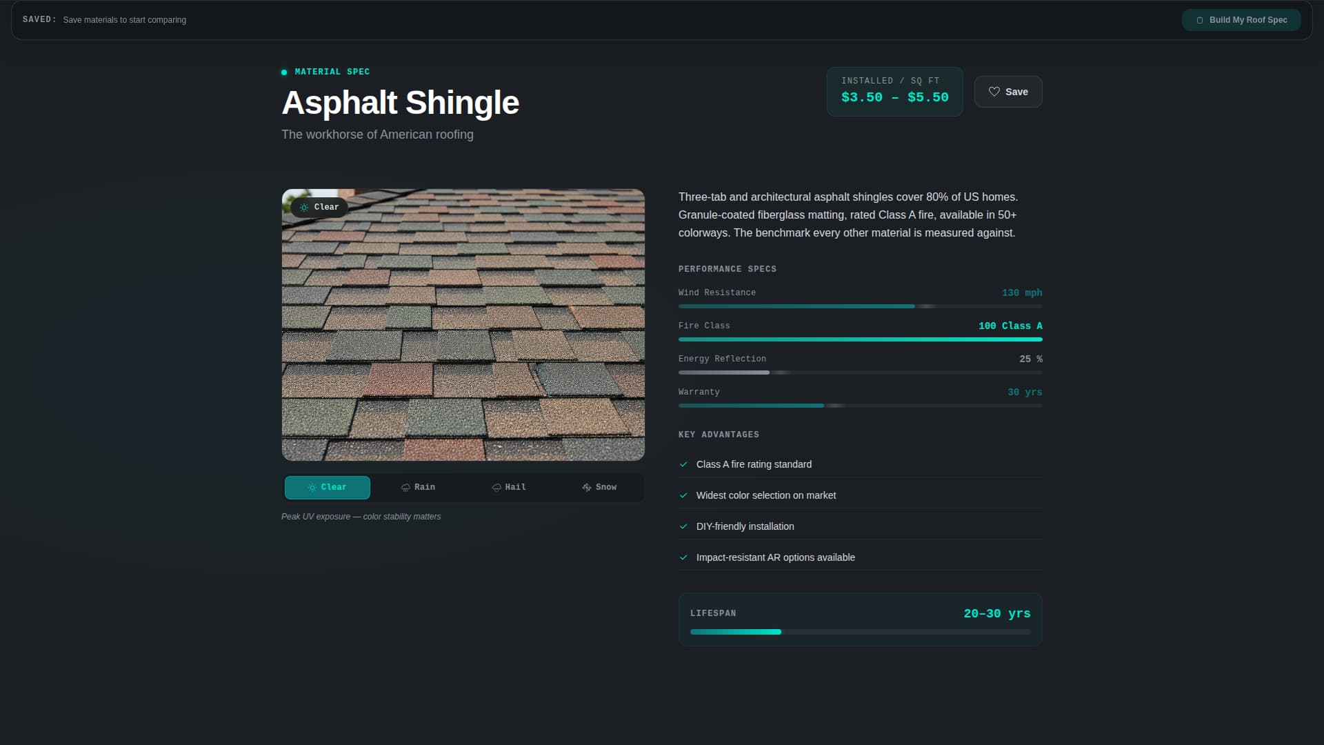 Shingle - Dynamic Roofing Landing Page Template