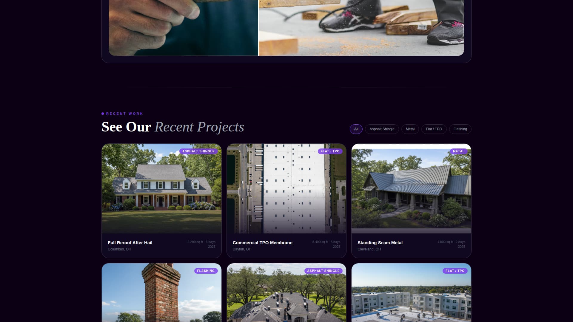 Stormguard - Powerful Roofing Landing Page Template