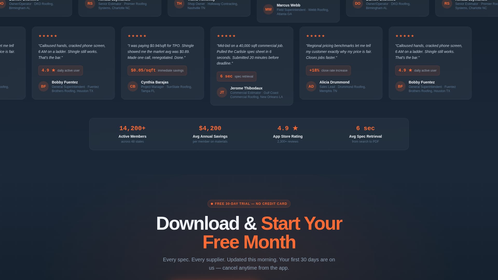 Shingle - Powerful Roofing Landing Page Template