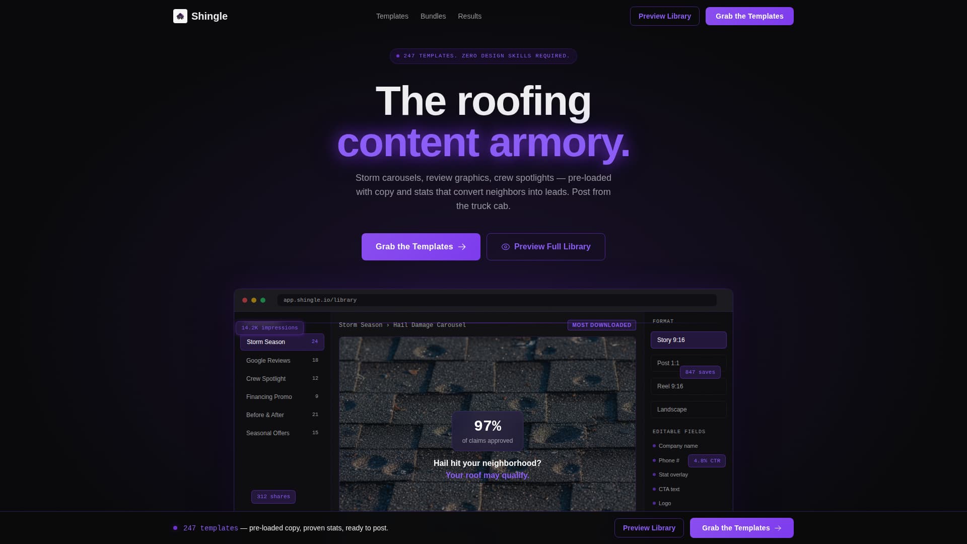 Apex — Roofing Solutions Landing Page Template