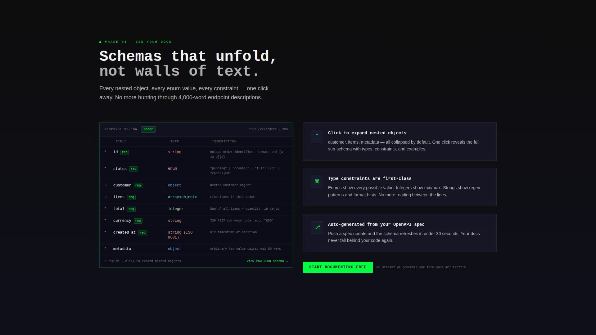 Docs - Powerful API Documentation Landing Page Template