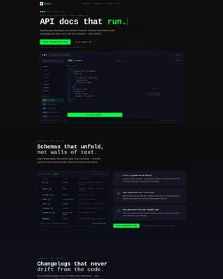 Docs - Powerful API Documentation Landing Page Template