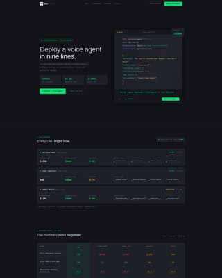 Vox - Intelligent Voice Assistant Landing Page Template