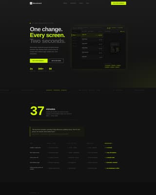 Menuboard - Powerful SaaS Landing Page Template