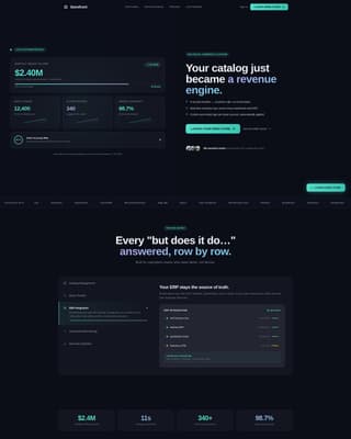 Storefront - Powerful B2B Landing Page Template