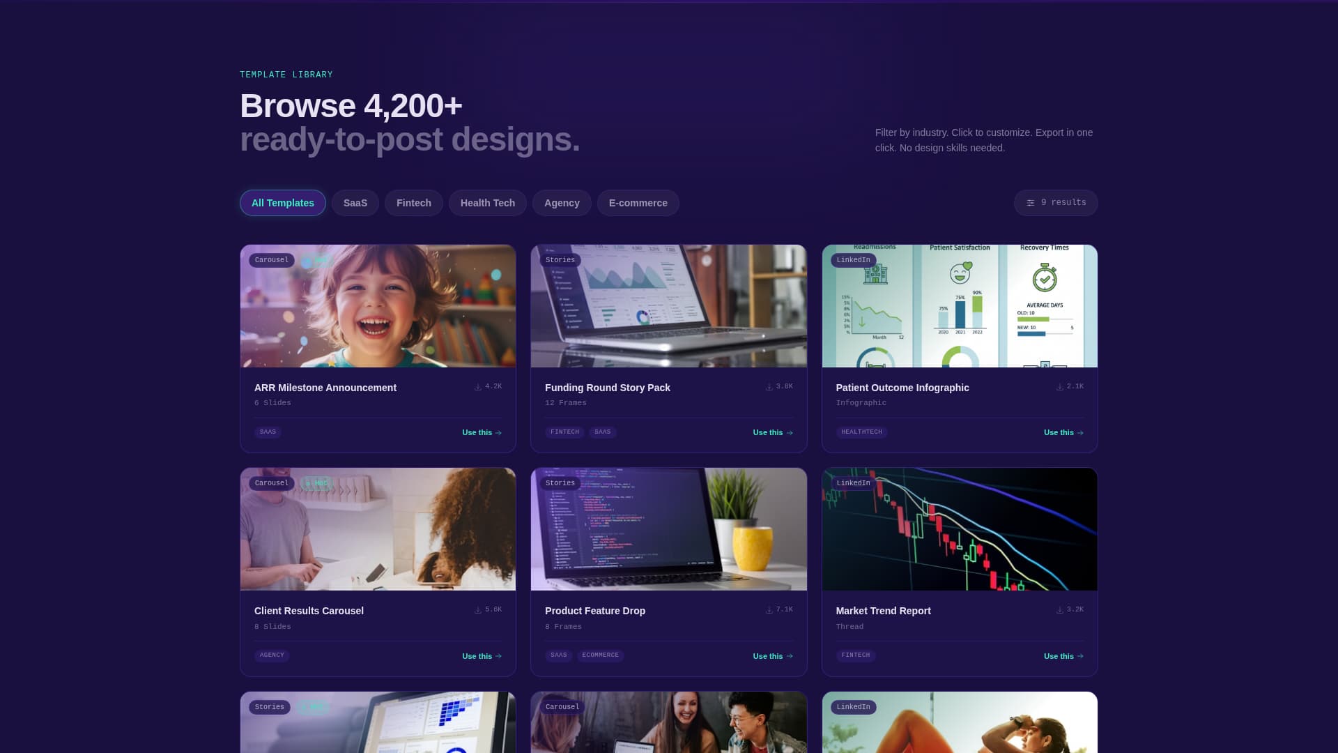 Curator - Powerful SaaS Landing Page Template