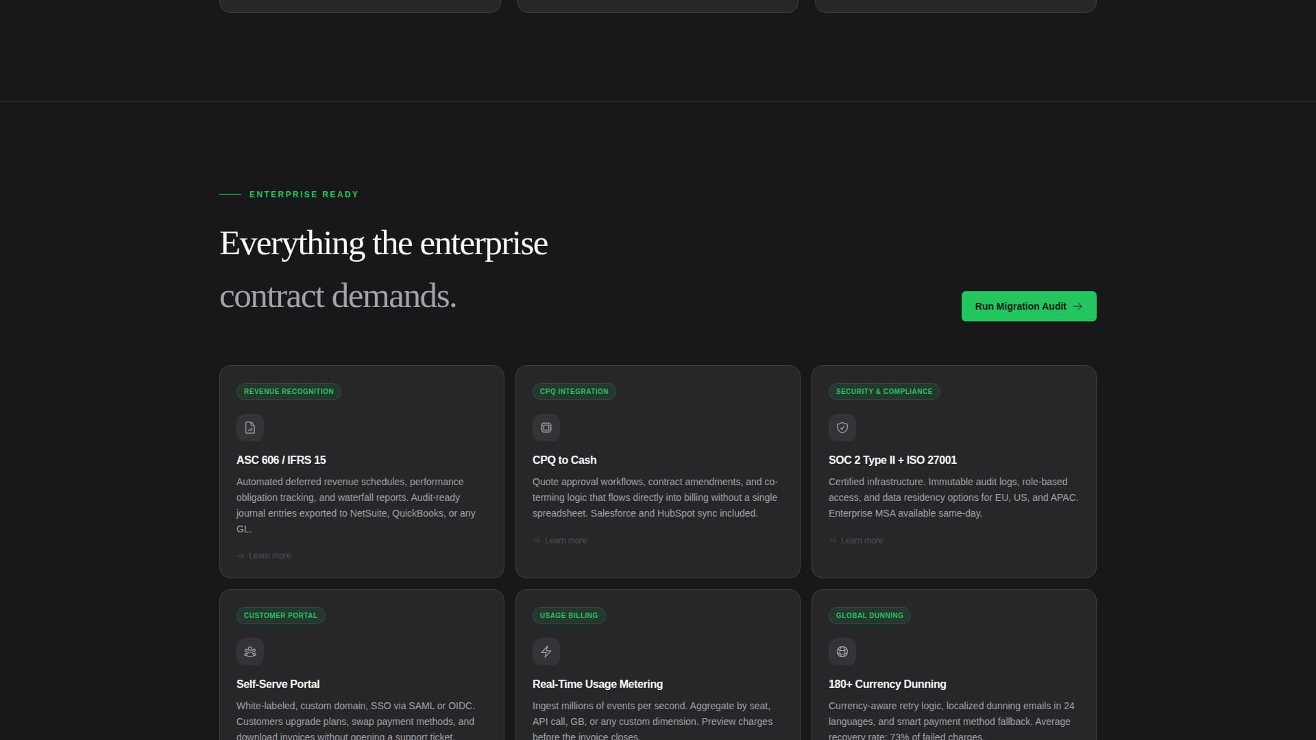 Invoice - Automated Billing Landing Page Template