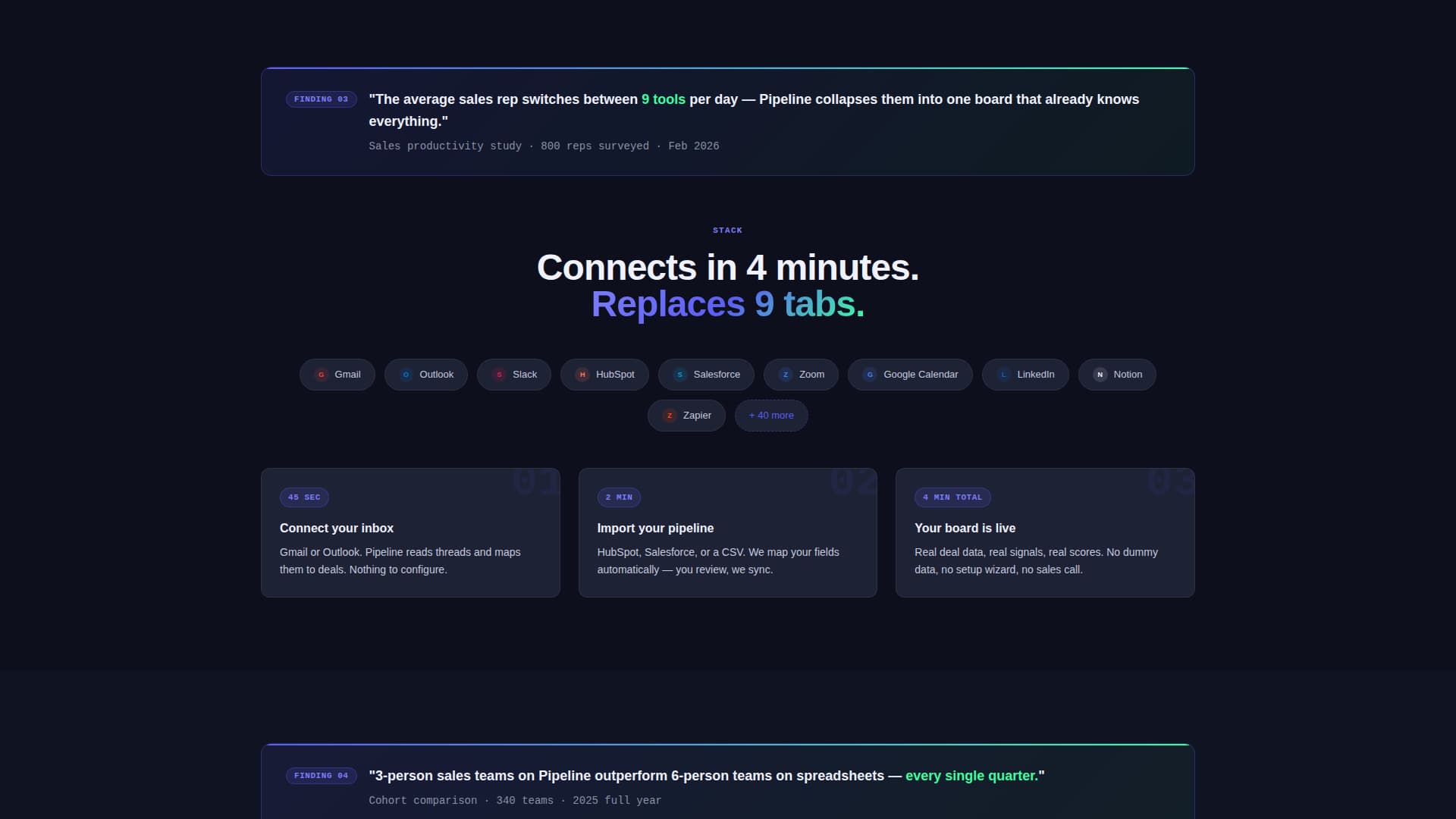 Pipeline - Revenuedriven CRM Landing Page Template