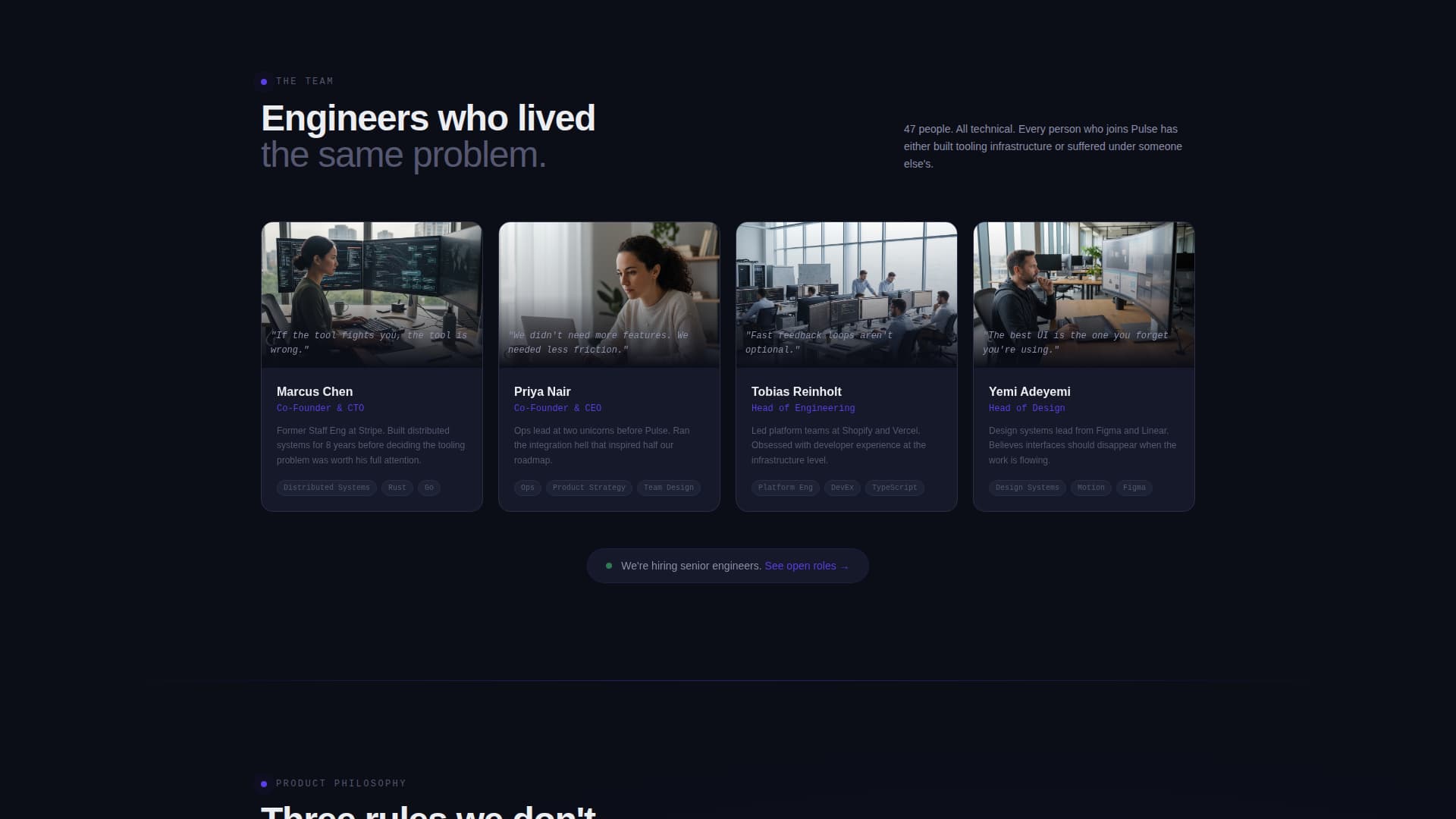 SaaS Problem-to-Solution Trust Building Website Template