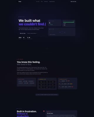 SaaS Problem-to-Solution Trust Building Website Template