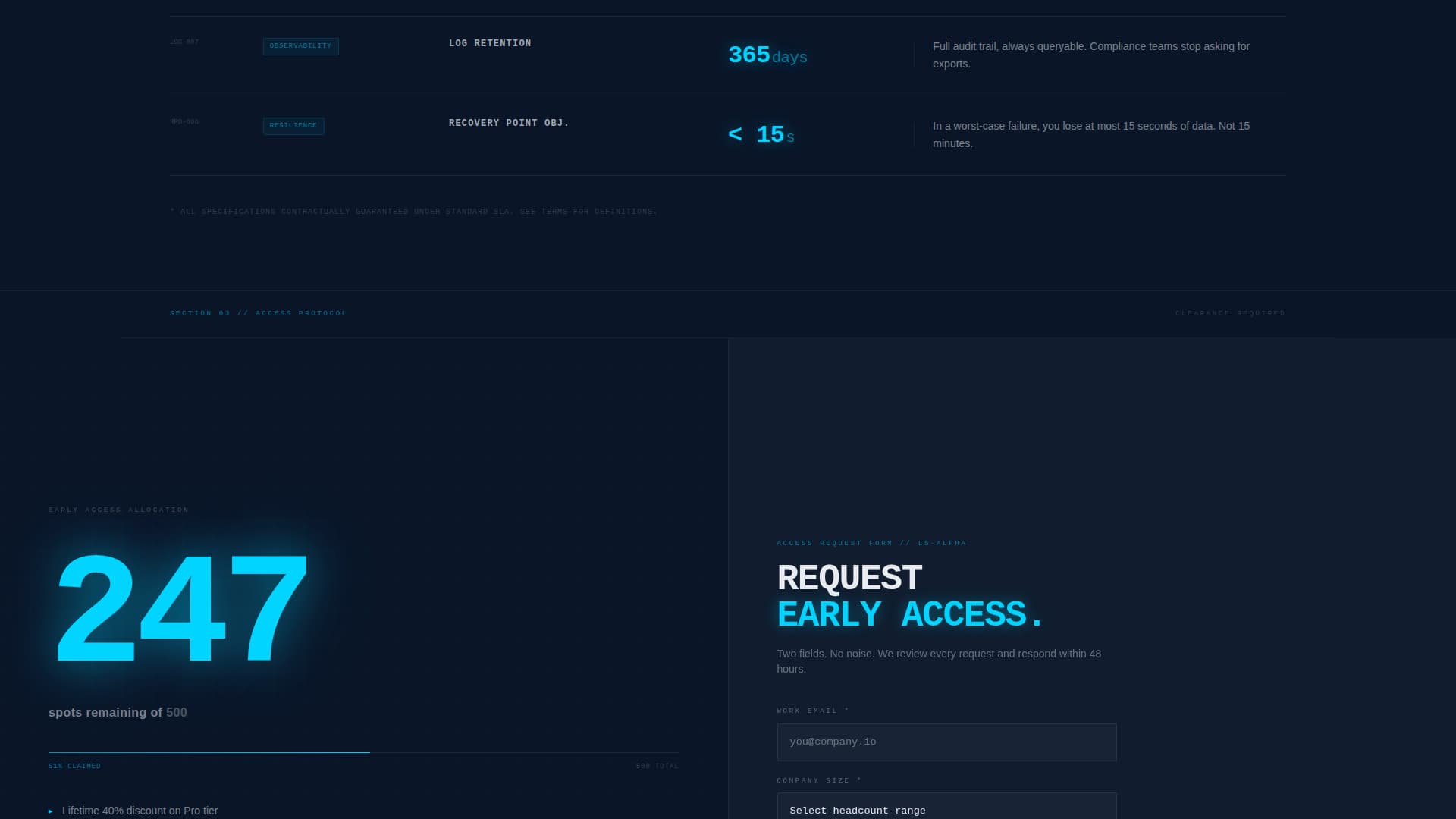 SaaS Pre-Launch & Early Access Coming Soon Website Template