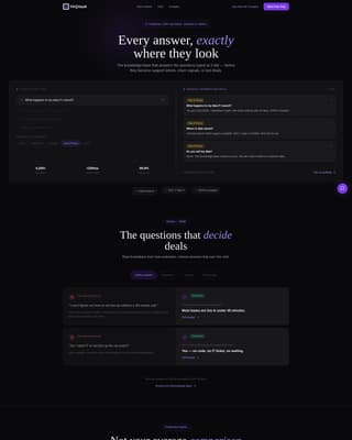 SaaS Product FAQ & Buyer Objection Website Template