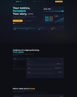 Dispatch - Highimpact SaaS Landing Page Template