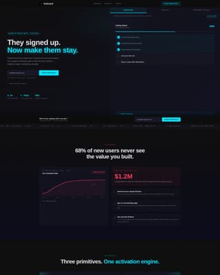 Onboard - Frictionless SaaS Landing Page Template
