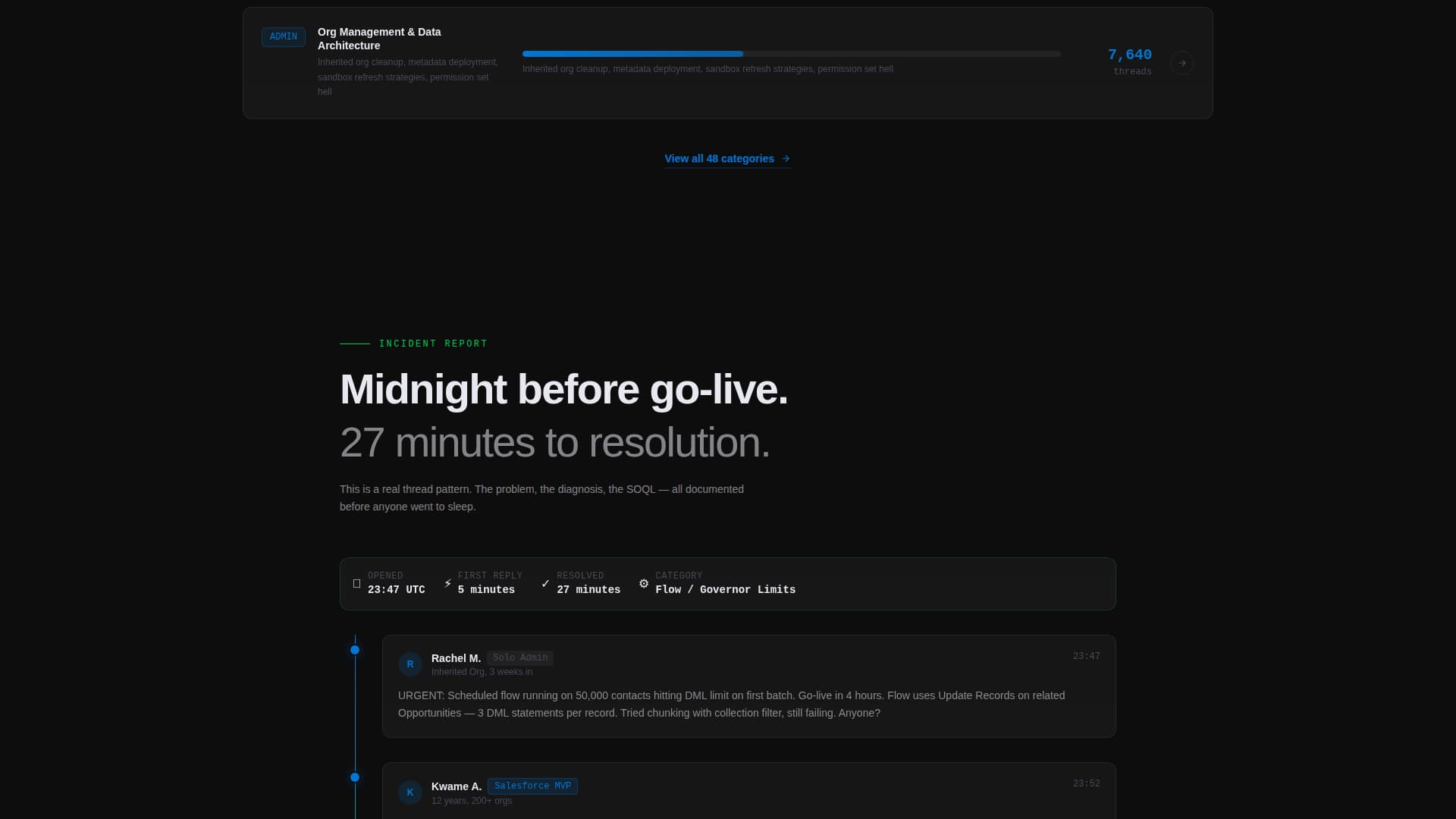 Trailforce - Elite Salesforce Landing Page Template