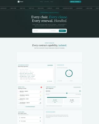 Clause - Streamlined Salonspa Landing Page Template