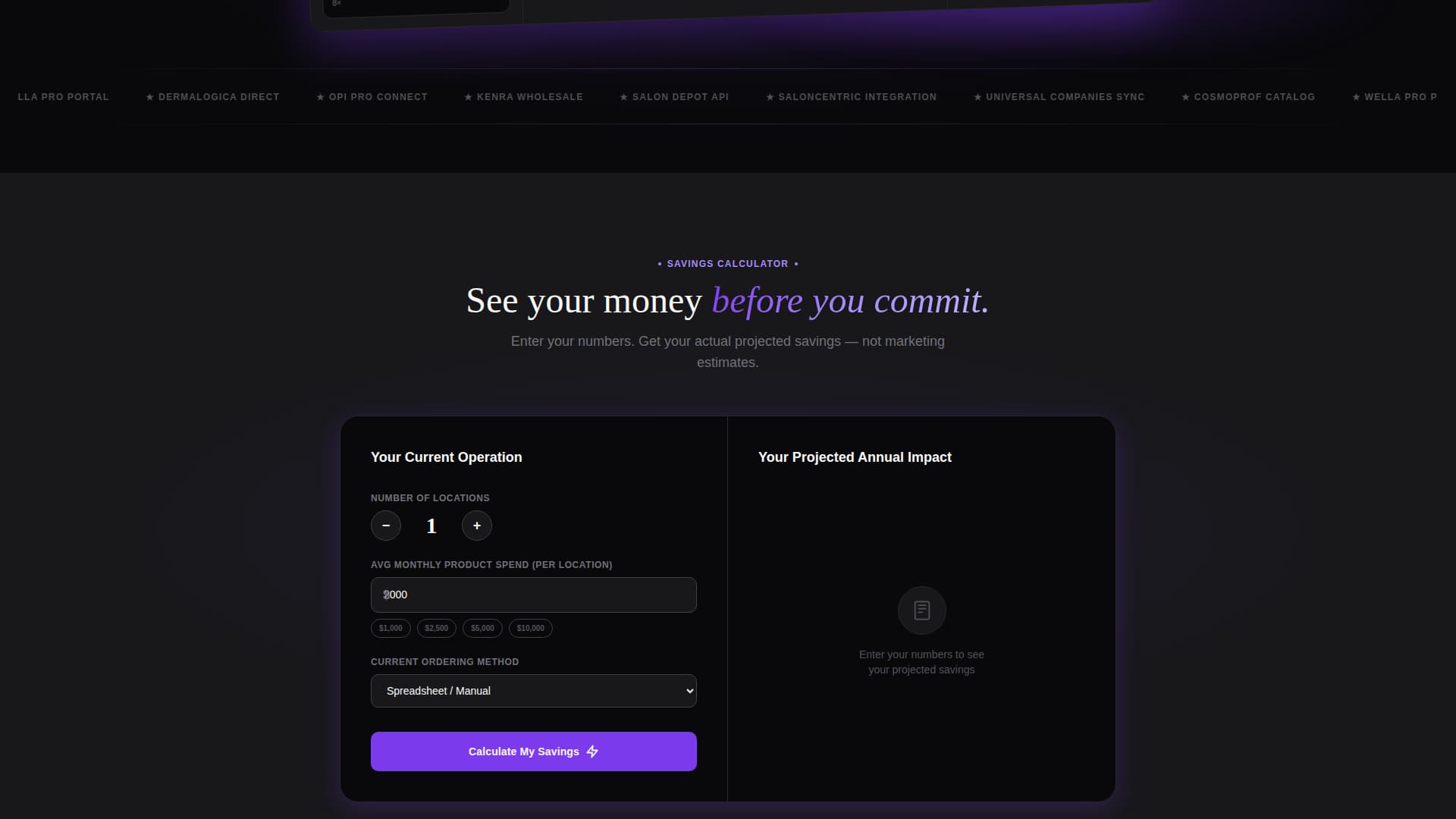 Streamline - Powerful Salonspa Landing Page Template