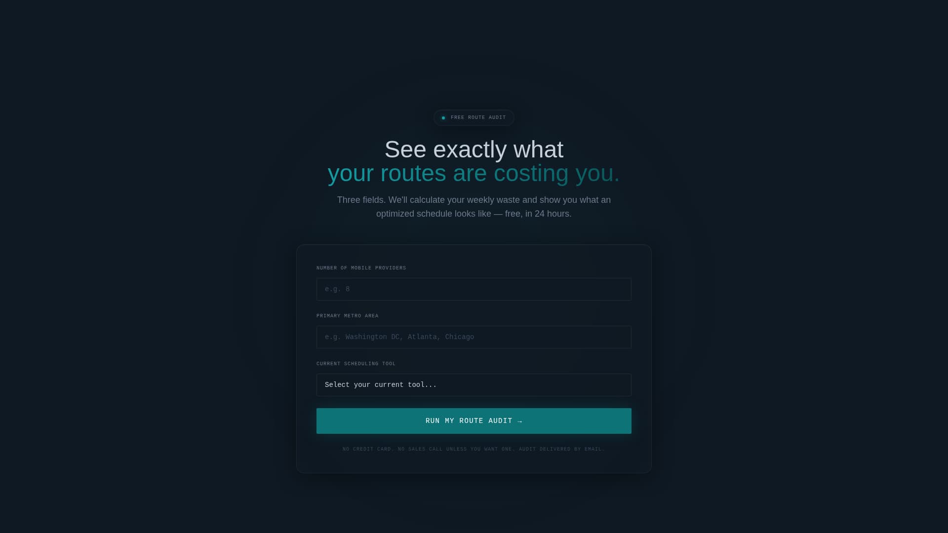 Route - Intelligent Salonspa Landing Page Template