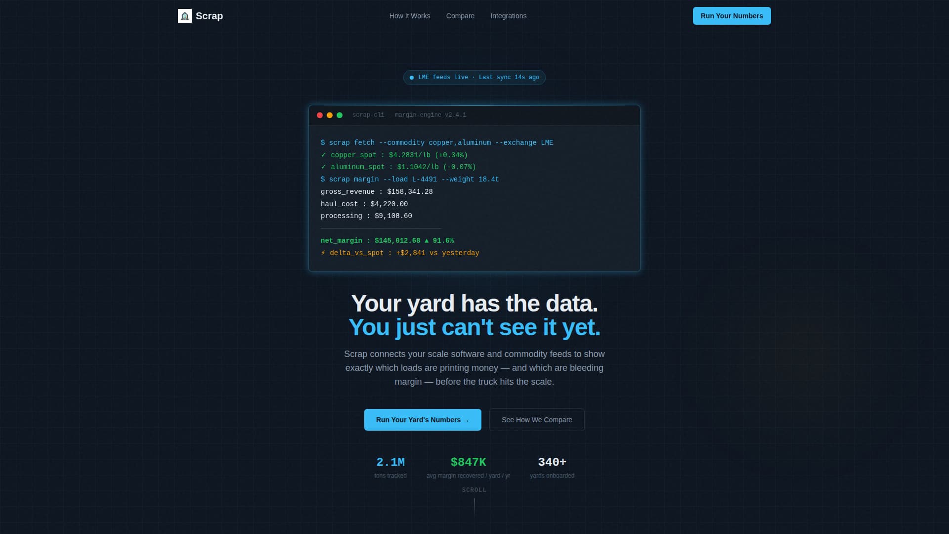 Scrap - Powerful Recycling Landing Page Template