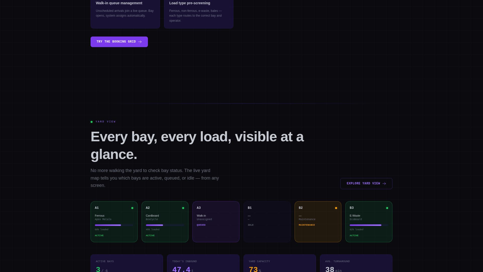 Salvage - Powerful Recycling Landing Page Template