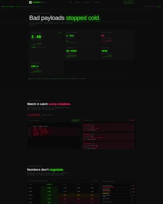 Validate - Precision Schema Validation Landing Page Template