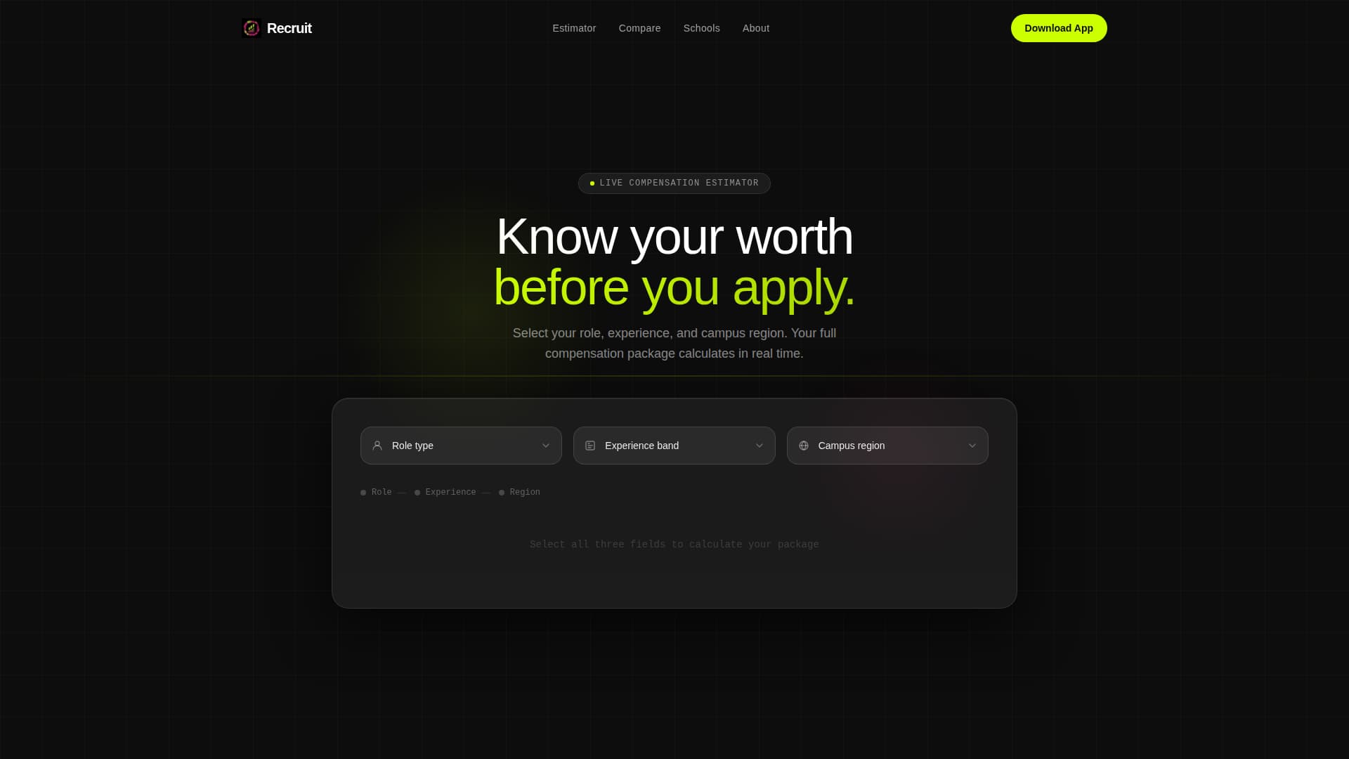 Recruit - Powerful School Careers Landing Page Template