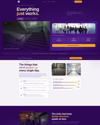 Maintain - Dynamic School Landing Page Template