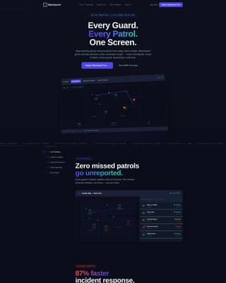 Security Guard Vertical SaaS Directory Website Template