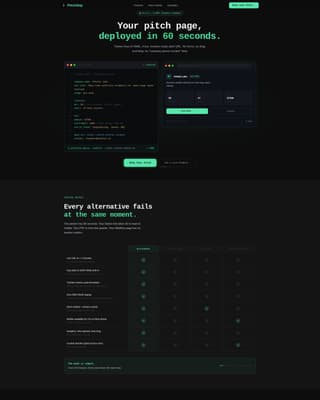 Pitchship - Powerful Startup Landing Page Template
