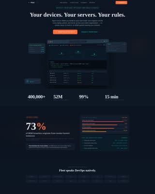 Self-Hosted Enterprise Software Complete Professional Website Template