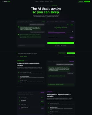 AI for Senior Care Professional Website Template