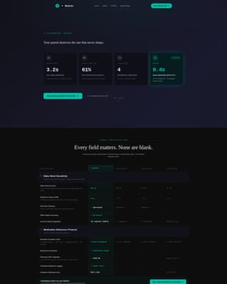 Beacon - Authoritative Seniorcare Landing Page Template