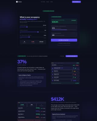 Census - Powerful Seniorcare Landing Page Template