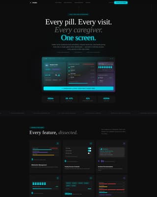 Intake - Powerful Seniorcare Landing Page Template