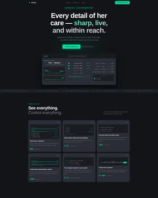 Portal - Intelligent Seniorcare Landing Page Template
