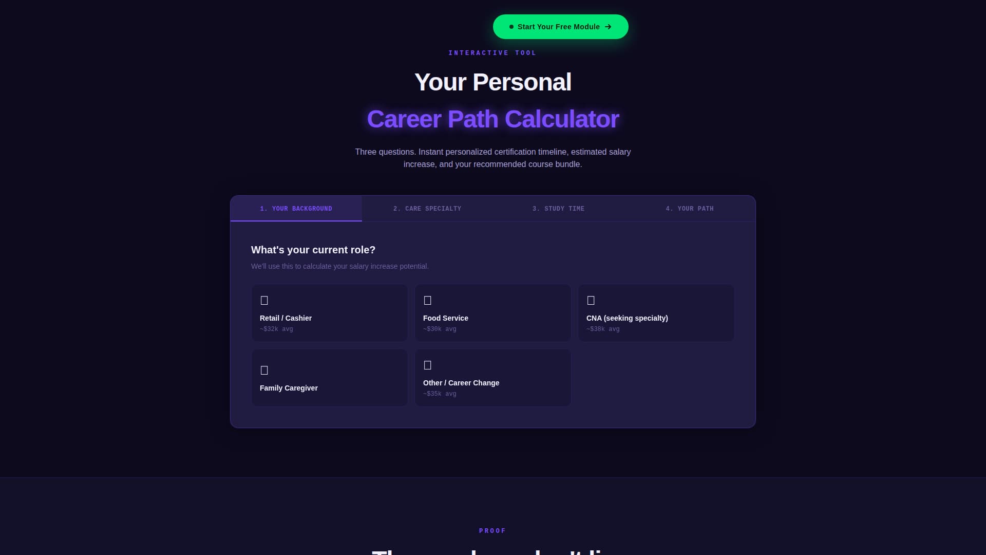 Certify - Powerful Seniorcare Landing Page Template