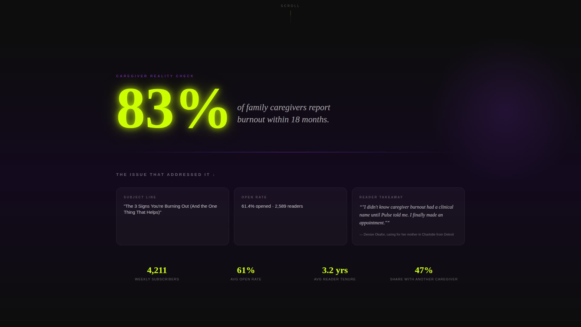 Senior Care Digital Presence Professional Website Template