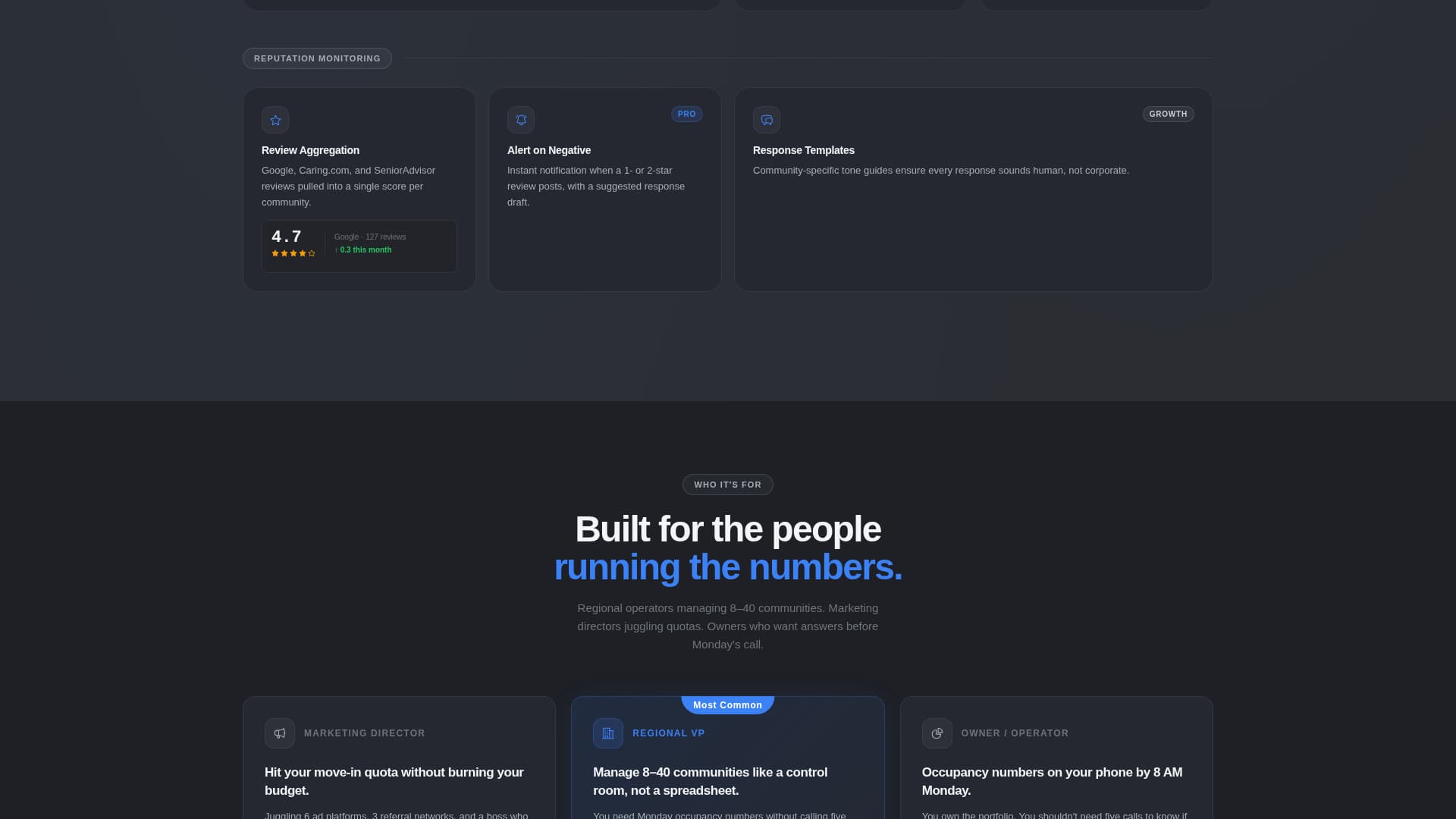 Outreach - Powerful Seniorcare Landing Page Template