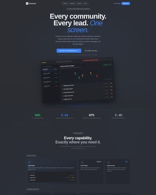 Outreach - Powerful Seniorcare Landing Page Template