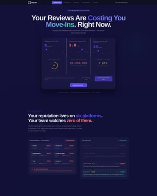 Senior Care Software & SaaS Reviews Website Template
