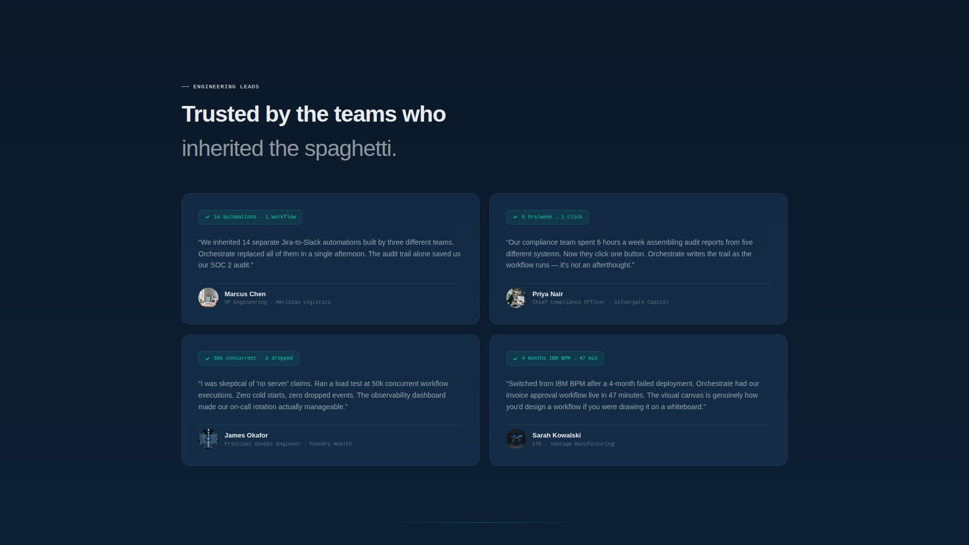 Serverless Enterprise Software Reviews Website Template