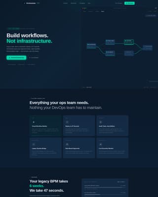Serverless Enterprise Software Reviews Website Template