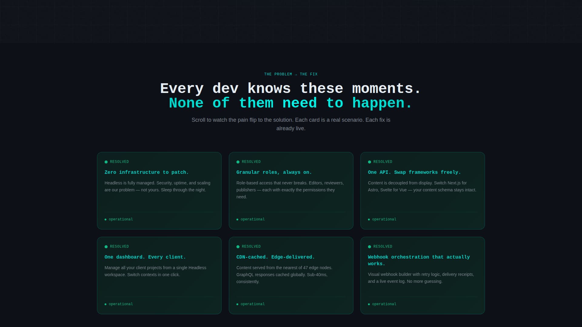 Serverless Enterprise Software Professional Website Template