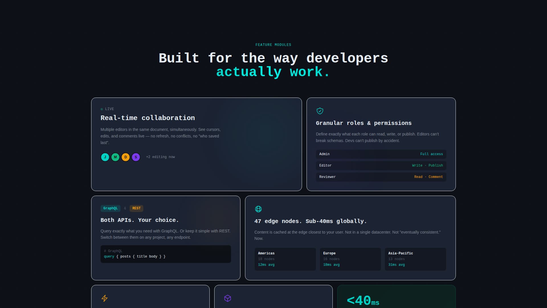 Serverless Enterprise Software Professional Website Template
